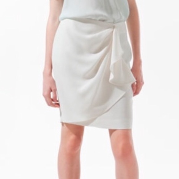 Zara Dresses & Skirts - ZARA | Ruffle Pencil Skirt